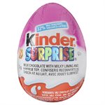 KINDER SURPRISE OEUFS INDIV FILLE 20GR