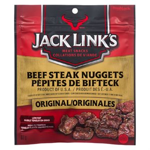 JackLink Bf Steak Nuggets Orgl 81GR