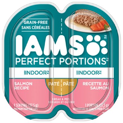 Iams Prfct Prtns Indoor Slmn 75GR