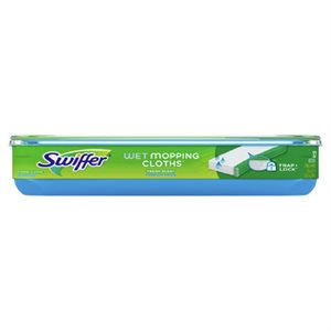 Swiffer Wet Cloth Disposable 12UN