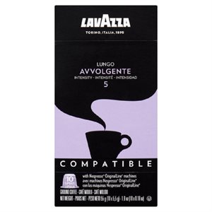 LAVAZZA CAFE LUNGO AVVOLGEN 10 CAP 55GR