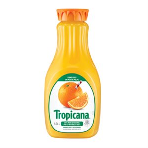 TROPICAN JUS ORANGE PEU DE PULPE 1.54LT