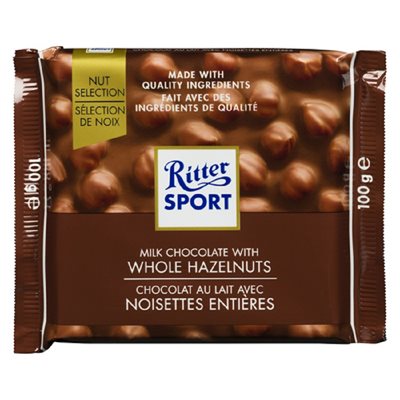 Rittersp Chocolate Bar H / Nut 100GR