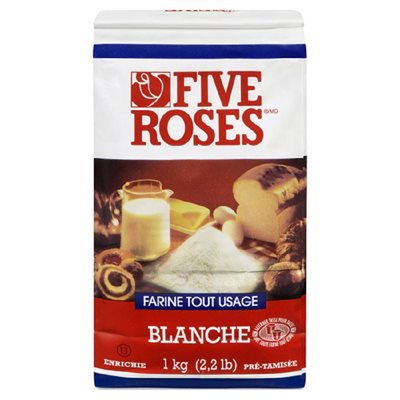 FIVEROSE FARINE BLANCHE T USAGE 1KG