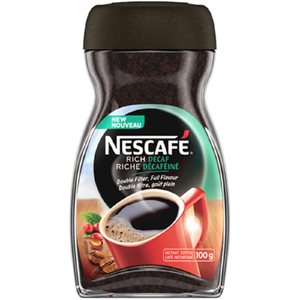 NESCAFE CAFE INST DECAFEINE 100GR