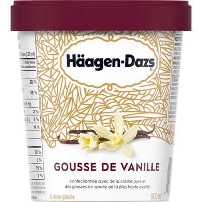 HAAGNDAZ CR GL GOUSSE VANILLE DISC 500ML