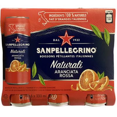 SanPellg Water Ara Rossa 6x330ML