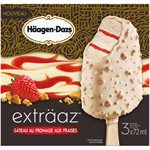 HAAGNDAZ BARRE GL EXTRAAZ FRAISE 3x72ML