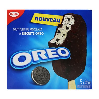 Christie Oreo Frzn Desrt Bars 5x72ML