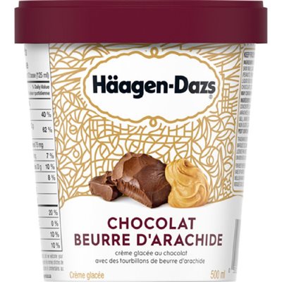 HAAGNDAZ CR GL CHOC B ARACHIDE DISC 500ML