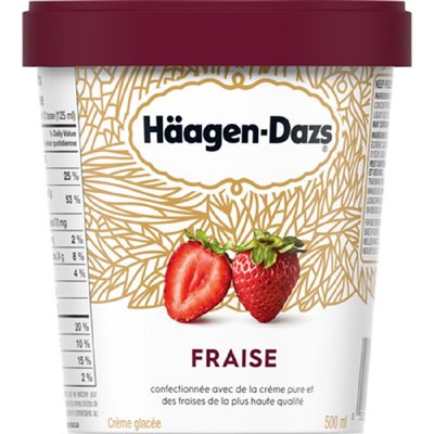 HAAGNDAZ CR GL FRAISE DISC 500ML