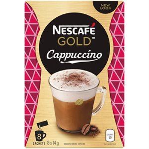 NESCAFE GOLD CAFE INST CAPPUCCINO 8x14GR