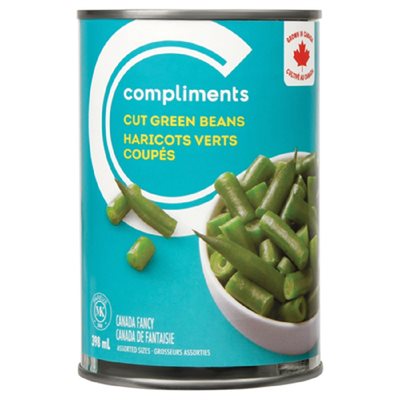 Comp Beans Cut Green 398ML