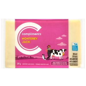 Comp Cheese Monterey Jack 270GR