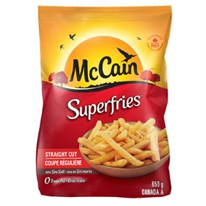 MCCAIN FRITES COUPE REGULIERE 650GR