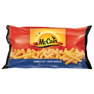 MCCAIN FRITES COUPE ONDULEE 900GR