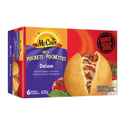 MCCAIN PIZZA POCHETTE DELUXE 600GR