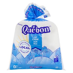 QUEBON LAIT ECREME SAC 4LT