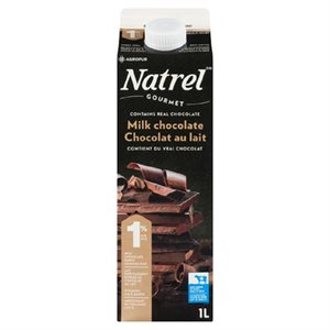 NATREL LAIT AU CHOCOLAT 1LT
