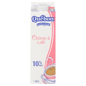 QUEBON ULTRA CREME A CAFE 10% 1LT