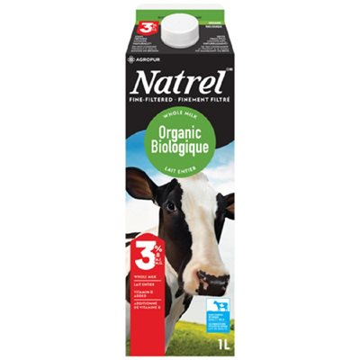 NATREL LAIT 3.8% BIO 1LT