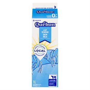 QUEBON LAIT ECREME CARTON 1LT