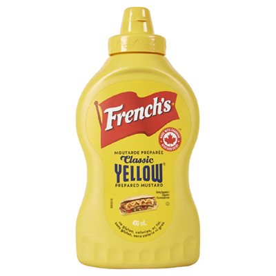FRENCHS MOUTARDE COMPRESSIBLE 400ML