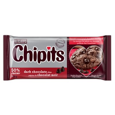 Hershey Prem Dark Chipits 250GR