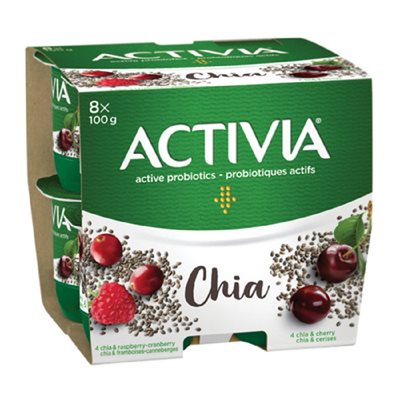 ACTIVIA YOG FRAMB CANN CHIA 2.8% DISC 8x100GR