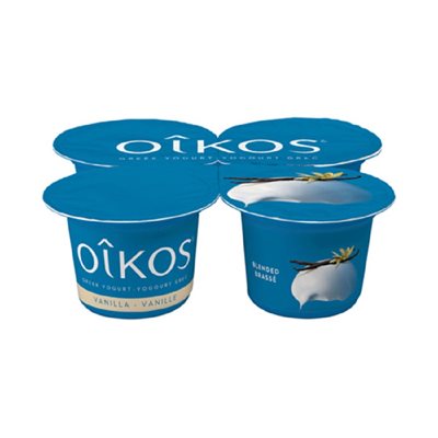 OIKOS YOG GREC VANILLE 2% 4x100GR