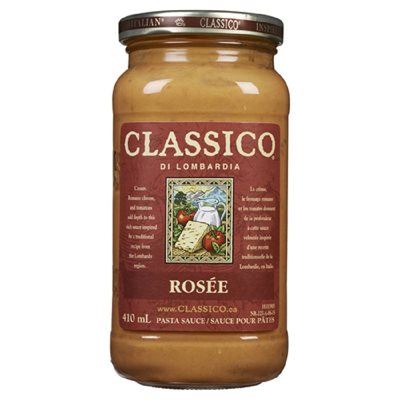 CLASSICO SAUCE LOMBARDIA ROSEE 410ML