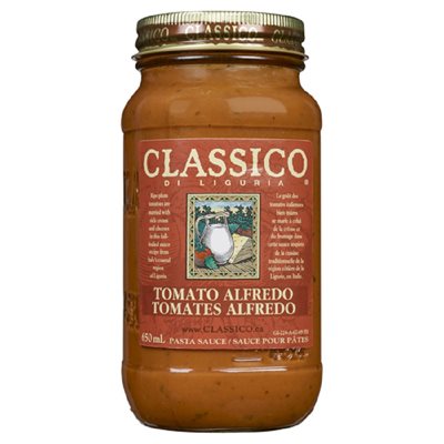 CLASSICO SAUCE ALFREDO TOMATES 650ML