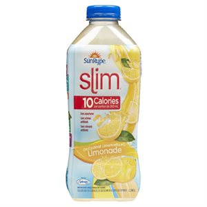 SunRype Lemonade Lem Drop Slim 1.36LT