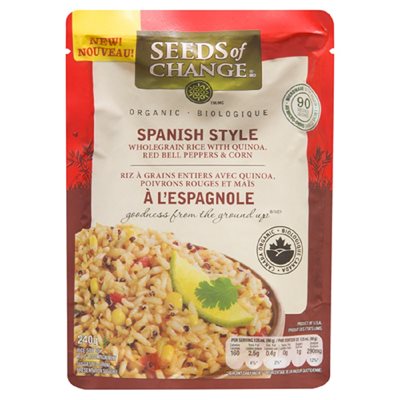 SeedOChn Rice Spanish Styl Org 240GR