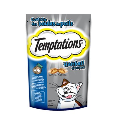 WHISKAS TEMPT NOUR CHATS POILS DISC 60GR