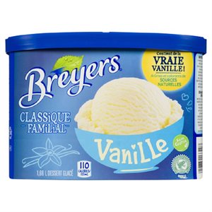Breyers Frozen Dessert CL Van 1.66LT