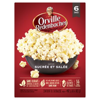 OrvlRedb Microwave Sweet&Salty 6x82GR