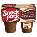 SNACKPAC POUDING FONDANT CHOCO 4x99GR