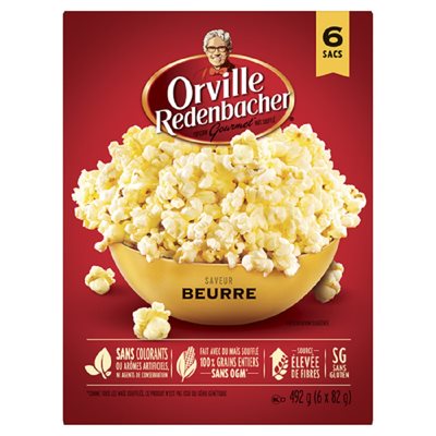 OrvlRedb Popcorn Butter 6x82GR