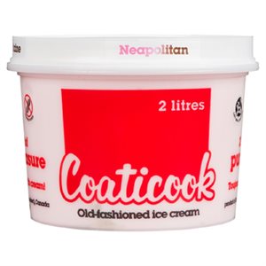 CoatiCoo Ice Cream Neapolitan 2LT