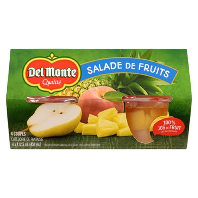 DELMONTE COUPE SALADE DE FRT 4x112.5ML