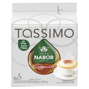 NABOB TASSIMO CAFE CAPPUCCINO 8 263GR