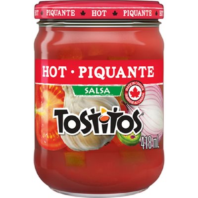 Tostitos Dip Hot Salsa 418ML