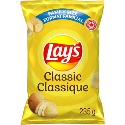 LAYS CROUSTILLE CLASSIQUE 235GR