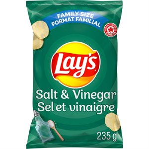 LAYS CROUST SEL & VINAIGRE 235GR