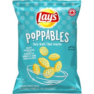 LAYS POPPABLES CROUST SEL MARIN 130GR