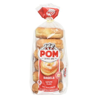 POM BAGELS NATURE 6UN 6x75GR