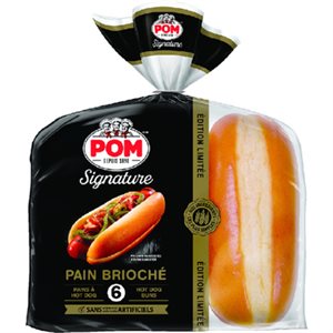Pom Buns Sausage Gold 6PK 434GR
