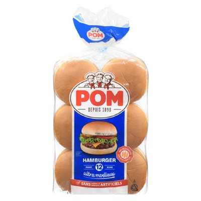 POM HAMBURGER U.MOIST 12UN