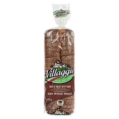 VILLAGGIO WHEAT BREAD 675GR